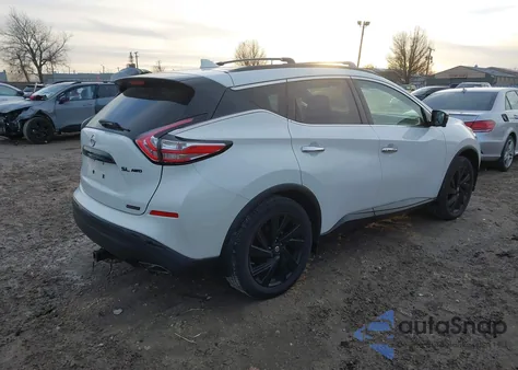 2018 Nissan Murano Sl z USA, uszkodzony, nr VIN 5N1AZ2MH3JN192245